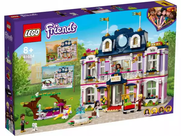 Lego Klocki Friends 41684 Wielki Hotel W Mieście Heartlake
