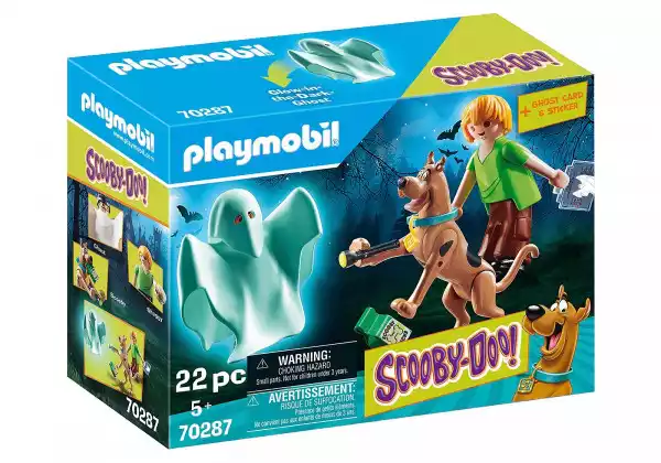 Playmobil Zestaw Z Figurkami Scooby Doo 70287 Scooby I Shaggy Z Duchem