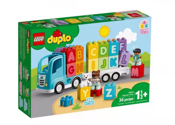 Lego Klocki Duplo 10915 Ciężarówka Z Alfabetem
