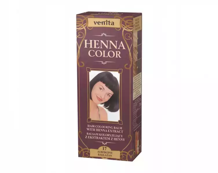 Venita Henna Color Balsam 17 Bakłażan 75Ml
