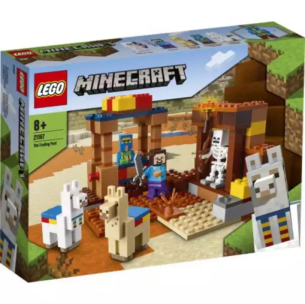 Lego Klocki Minecraft 21167 Punkt Handlowy