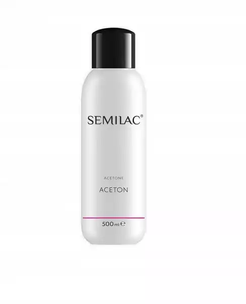 Semilac Aceton Kosmetyczny Czysty 500Ml