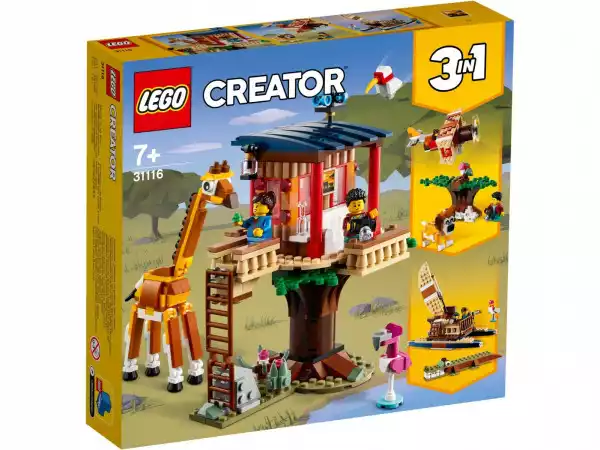 Lego Klocki Creator 31116 Domek Na Drzewie Na Safari