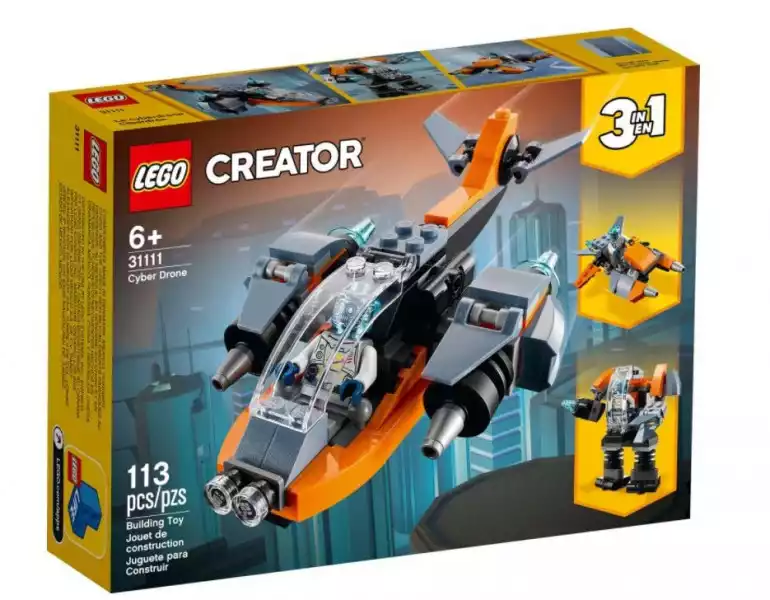 Lego Klocki Creator 31111 Cyberdron