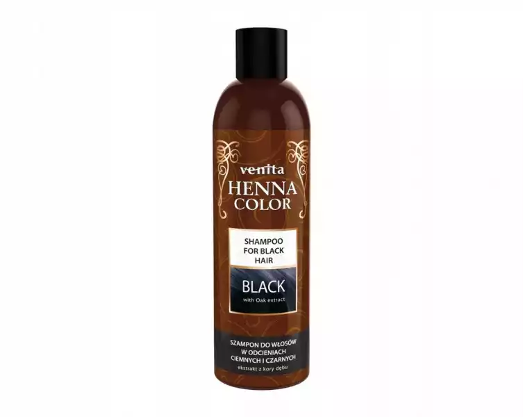 Venita Henna Color Szampon Do Włosów Czarnych