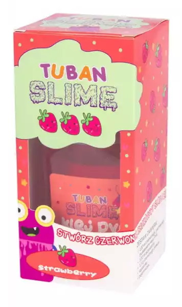 Tuban Zestaw Super Slime - Truskawka