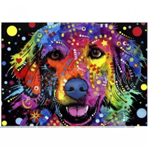 Norimpex Diamentowa Mozaika - Pies Kolorowe Wzory
