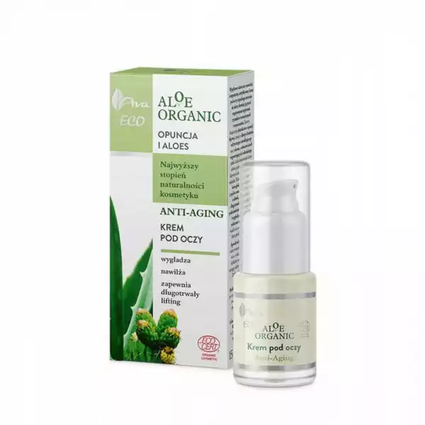 Ava Aloe Organic Krem Pod Oczy Anti-Aging 15 Ml