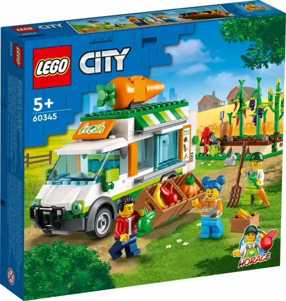 Lego Klocki City 60345 Furgonetka Na Targu