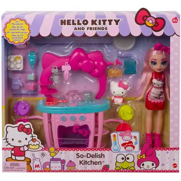 Mattel Hello Kitty Cukiernia Lalka +  Zestaw