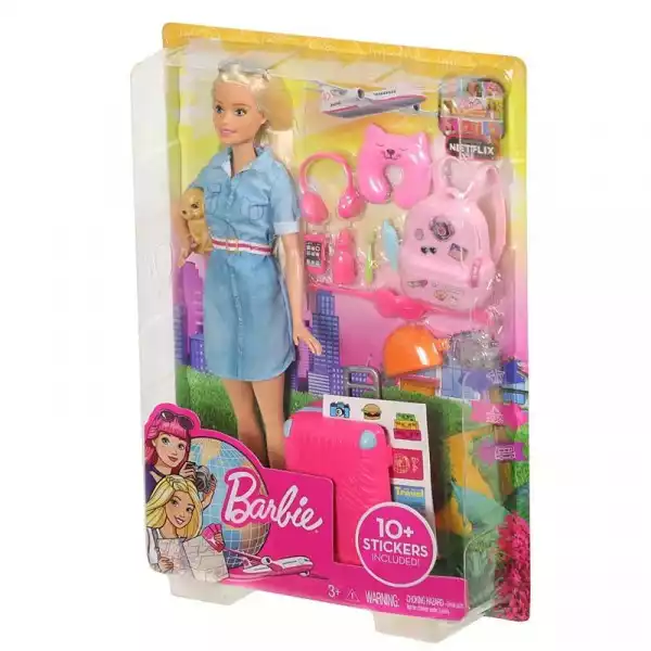 Mattel Lalka Barbie Dreamhouse Adventures Barbie W Podróży