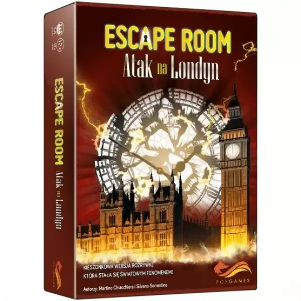 Foxgames Gra Escape Room: Atak Na Londyn