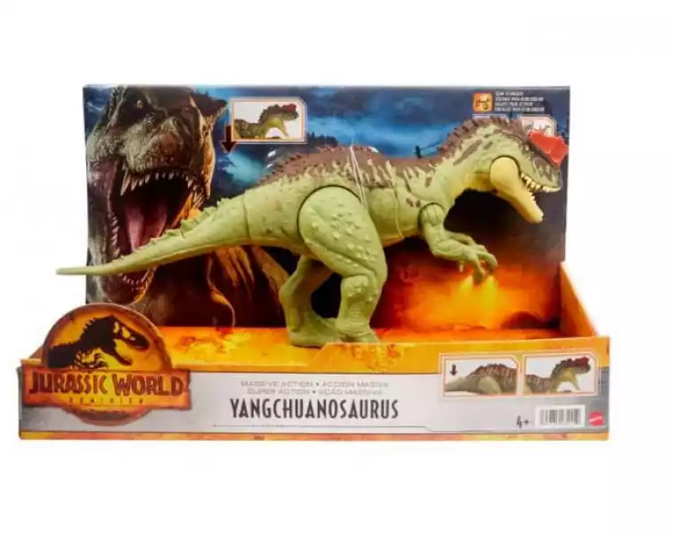 Mattel Figurka Jurassic World Jangczuanozaur Dinozaur Potężny Atak