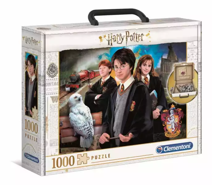Clementoni Puzzle 1000 Elementów Walizka Harry Potter