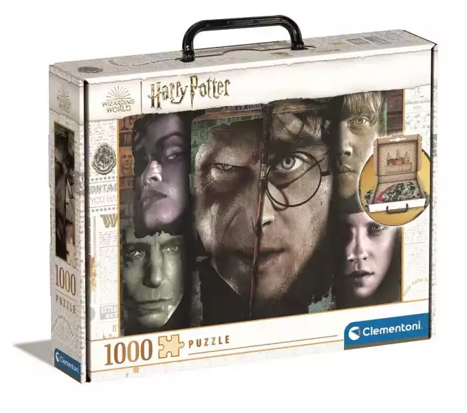 Clementoni Puzzle 1000 Elementów Brief Case  Harry Potter
