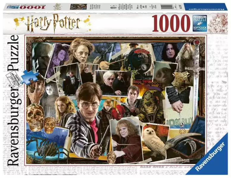 Ravensburger Polska Puzzle 1000 Elementów Harry Potter - Bohaterowie