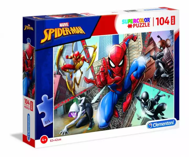 Clementoni Puzzle 104 Elementy Maxi Spider Man
