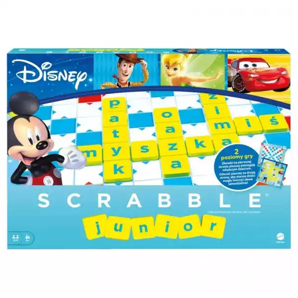 Mattel Gra Scrabble Junior Disney