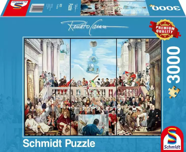 Schmidt Puzzle Premium Quality 3000 Elementów Reato Casaro Tak Przechodzi Się Do Historii