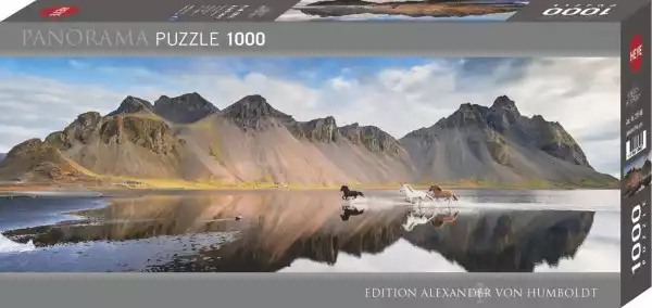 Heye Puzzle 1000 Elementów Islandia - Dzikie Konie