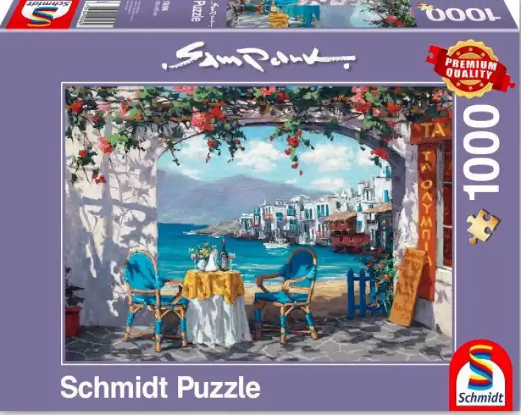 Schmidt Puzzle Premium Quality 1000 Elementów Sam Park Rendez-Vous W Mykonos