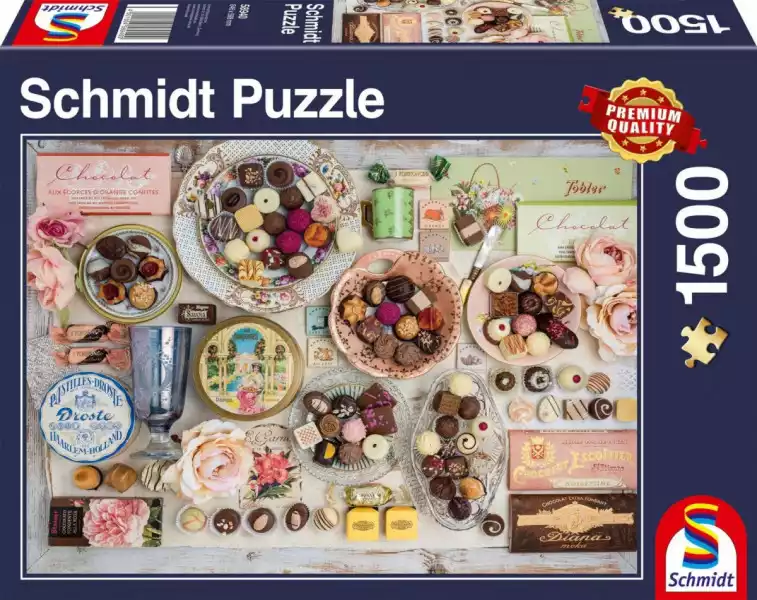 Schmidt Puzzle Premium Quality 1500 Elementów Czekoladki