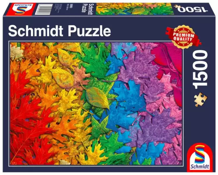Schmidt Puzzle Premium Quality 1500 Elementów Kolorowe Liście