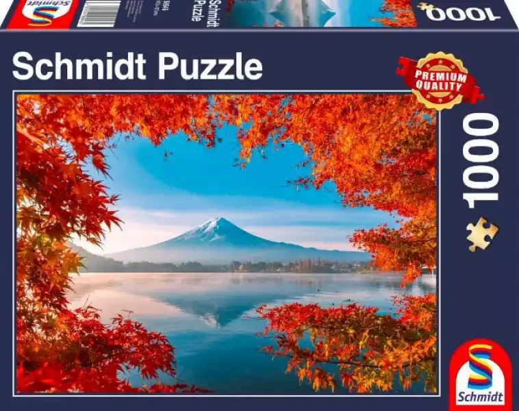 Schmidt Puzzle Premium Quality 1000 Elementów Góra Fudżi / Japonia