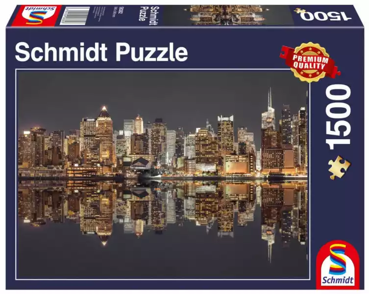 Schmidt Puzzle Premium Quality 1500 Elementów Nowy Jork Nocą