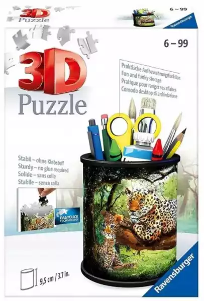Ravensburger Polska Puzzle 54 Elementy 3D Przybornik Dzika Przyroda