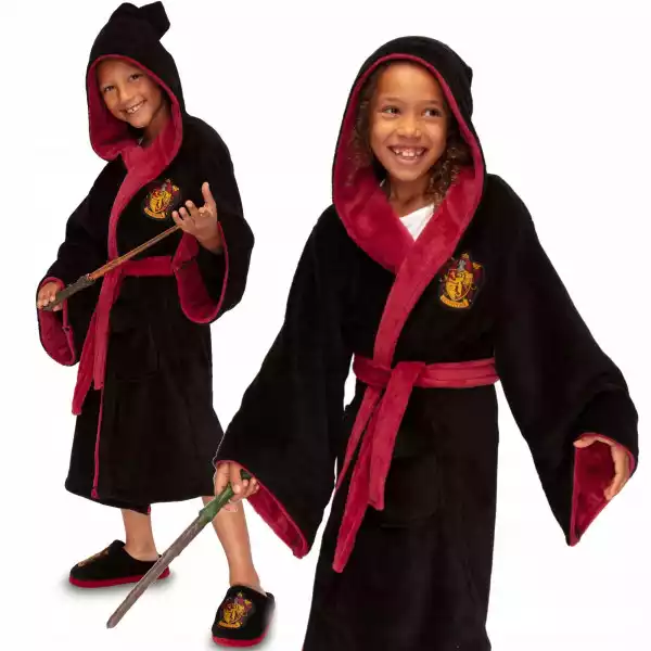 Szlafrok Dziecięcy Harry Potter Gryffindor 7-9 Lat