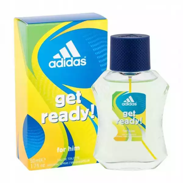 Adidas Edt Orginal Perfumy Get Ready 50Ml
