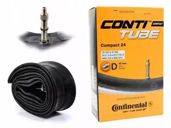 Dętka Continental Compact 24'x1,25-1,75 Dunlop 40