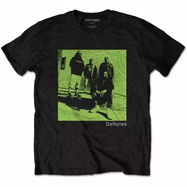 Deftones Green Photo Black T-Shirt