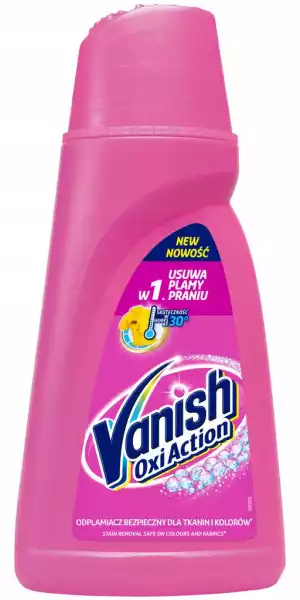 Vanish Oxi Action Odplamiacz Do Koloru 1L