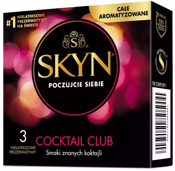 Prezerwatywy Skyn Cocktail Club 3 Szt.