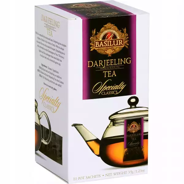 Herbata Czarna Basilur Darjeeling Big Bag 10X3,5G