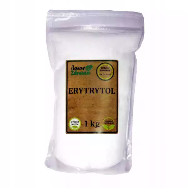Erytrol Erytrytol 1Kg Naturalny Słodzik 0 Kalorii