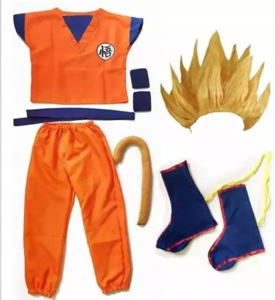Strój Dragon Ball Z Kostium Son Goku Dla Dzieci M