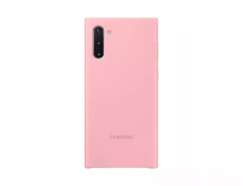 Etui Samsung Silicone Cover Różowy Galaxy Note 10
