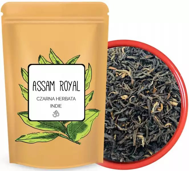 Herbata Czarna Liściasta Assam Royal Z Indii Leo