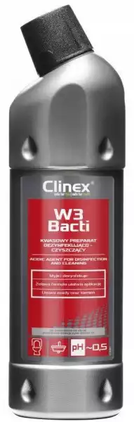 W3 Bacti 1L Clinex Preparat Do Dezynfekcji Toalet