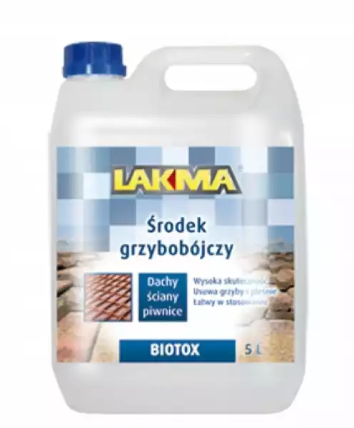Lakma Biotox Total Preparat Na Grzyby I Pleśń 5L