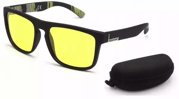 Okulary Polaryzacyjne Rozjaśniające Kierowców Etui