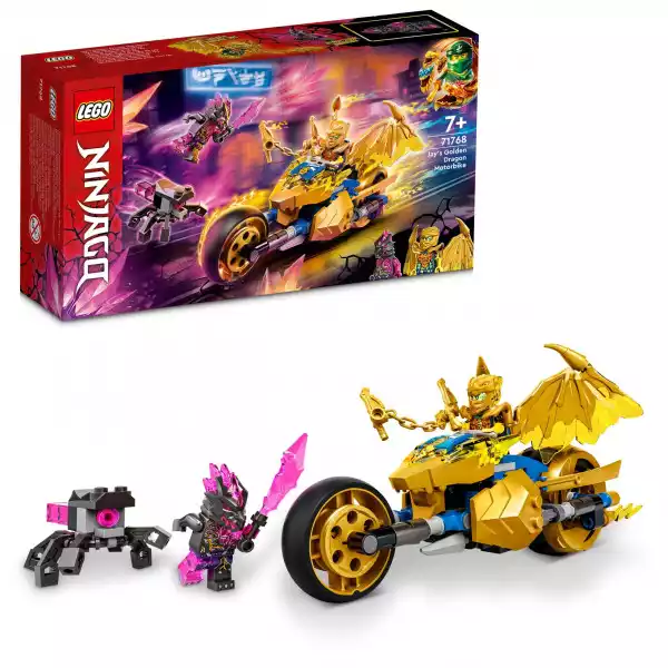 Lego Ninjago Złoty Smoczy Motocykl Jaya 71768
