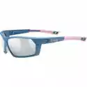 Okulary Uvex Sportstyle 225, Kolor Niebieski-Różowy