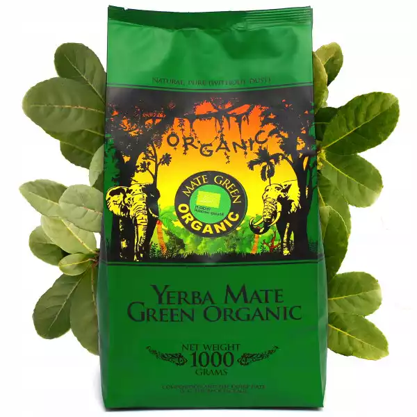 Yerba Mate Green Bio Organic 1Kg Despalada