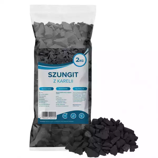 Szungit Naturalny Filtr Wody 2 Kg