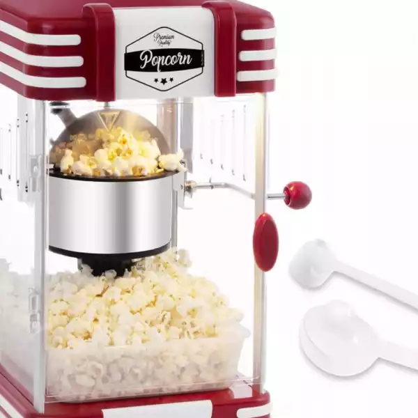 Domowa Maszyna Urządzenie Do Popcornu Retro Bredec