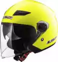 Kask Ls2 Of569.2 Track Solid H-V Yellow